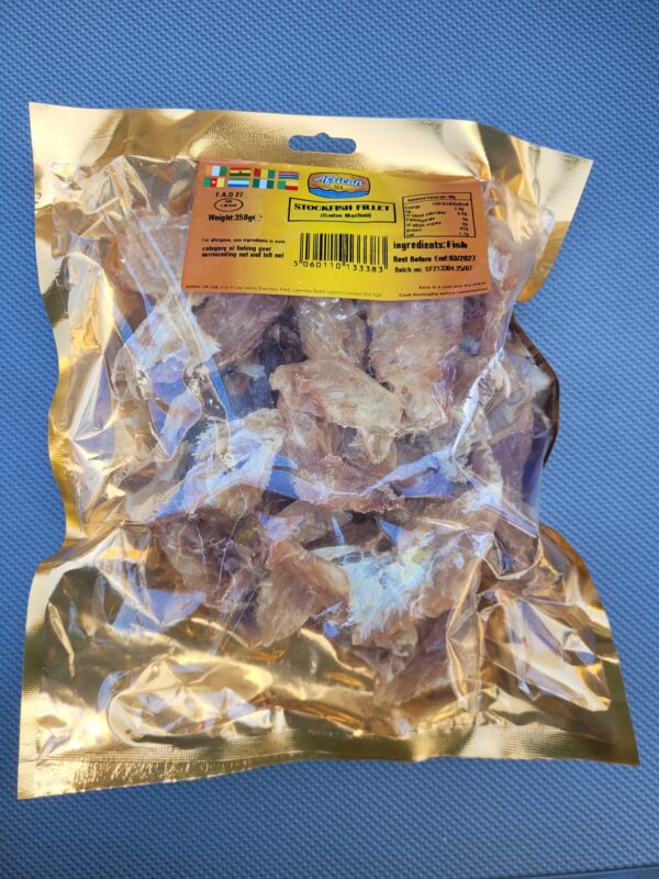 Naija Stockfish fillet 350g