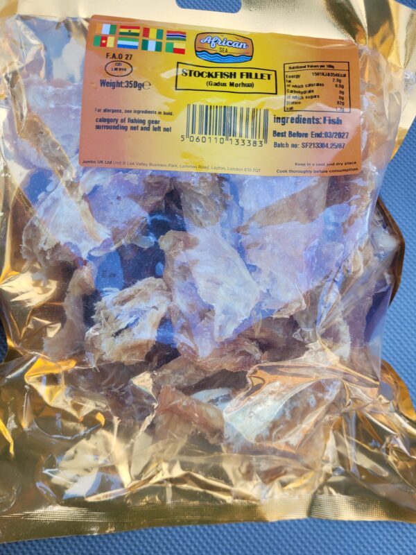 Naija Stockfish fillet 350g - Image 3