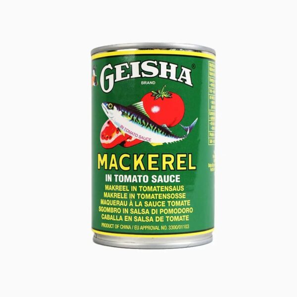 Geisha Mackerel in tomatoes sauce 425g*2 (free shipping)
