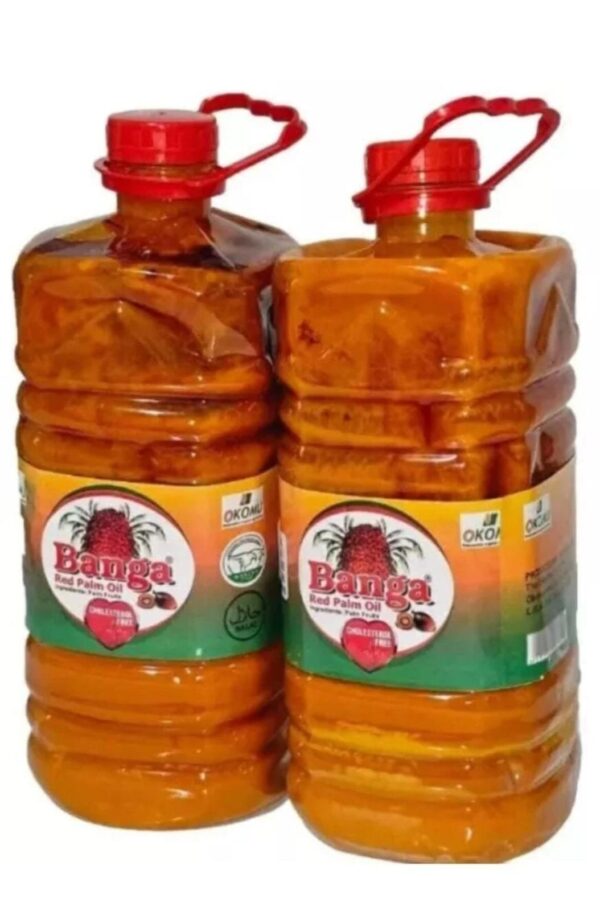 Banga palm oil 4litres ×6