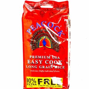 Peacock easy cook rice