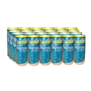 Fayrouz Pineapple Premium Sparkling Soft Drink (24 x 330ml)