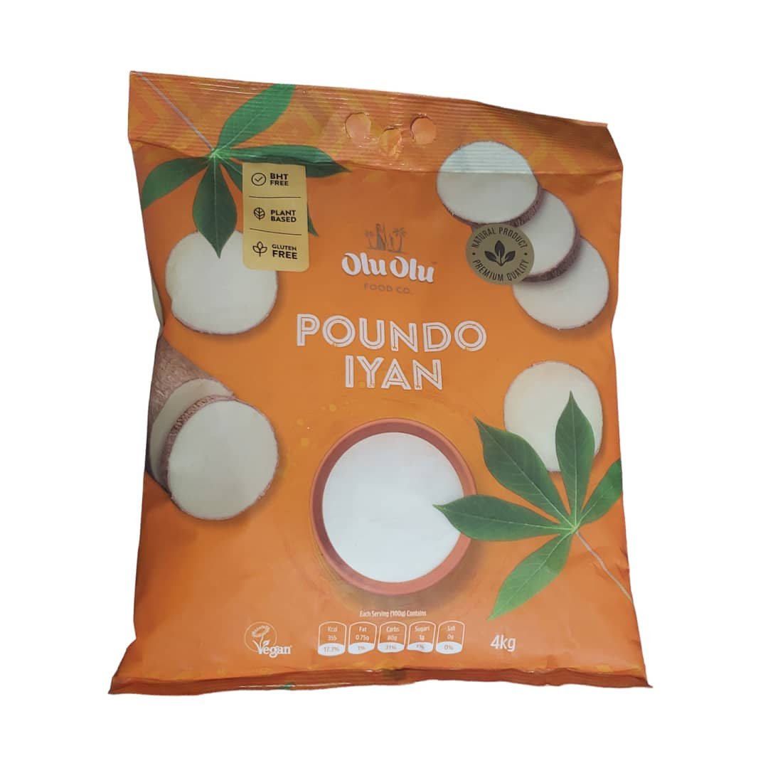 OluOlu poundo Iyan 4kg (Free Shipping)