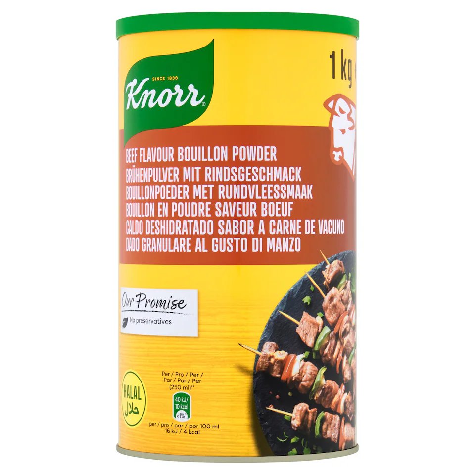 Knorr Beef Flavour Boullion Powder 1kg