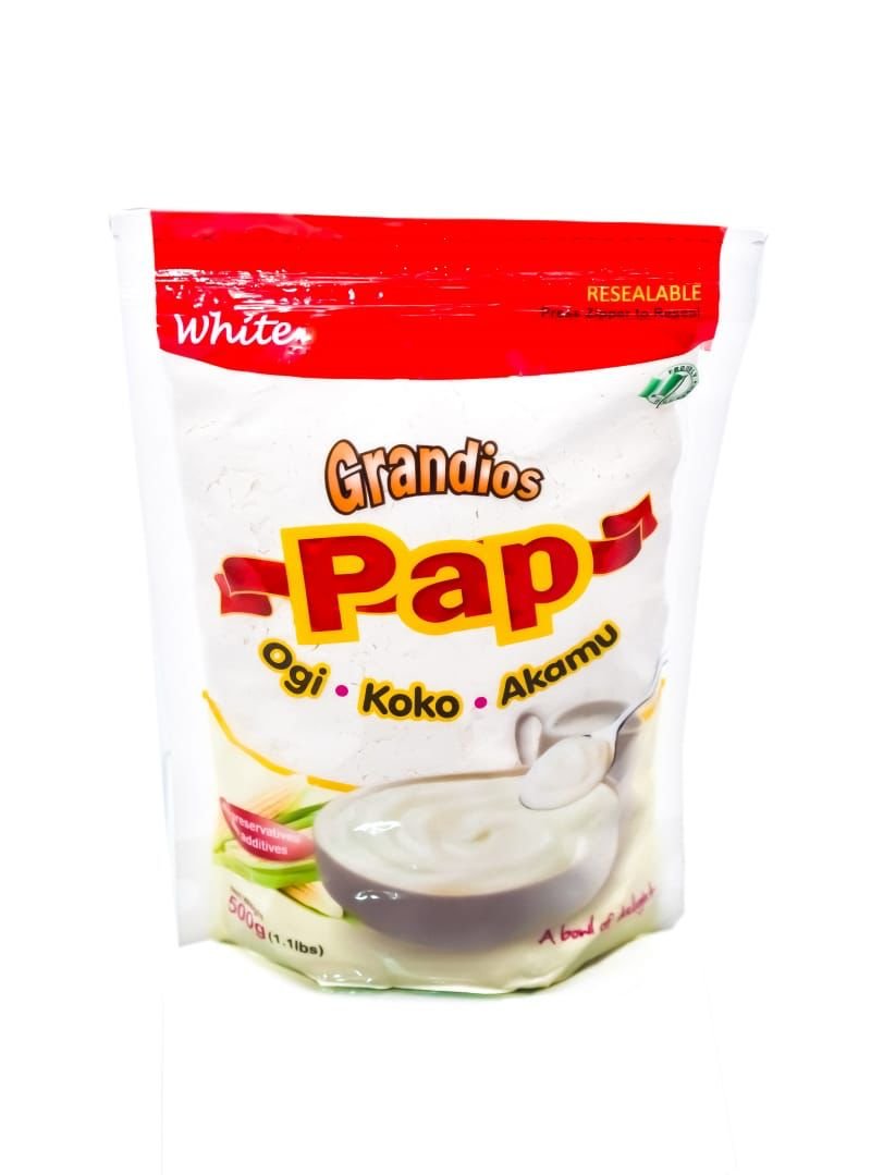Grandios white corn pap 500g 2 Packs (Free Shipping)