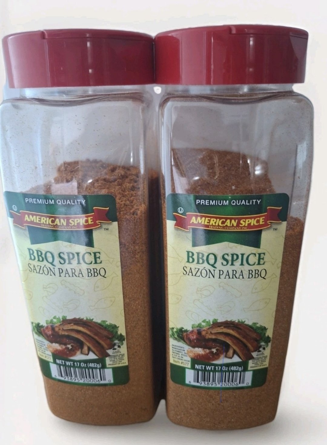 BBQ Spices 482g X pack of 2