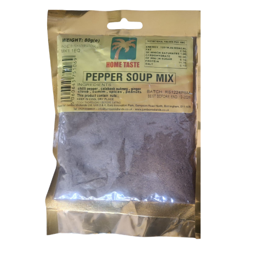 Home Taste Pepper Soup Mix 80g
