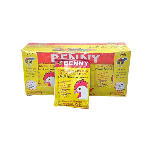 Benny Powdered Chicken Flavoured Stock (42 x 17g Box) Free Shipping