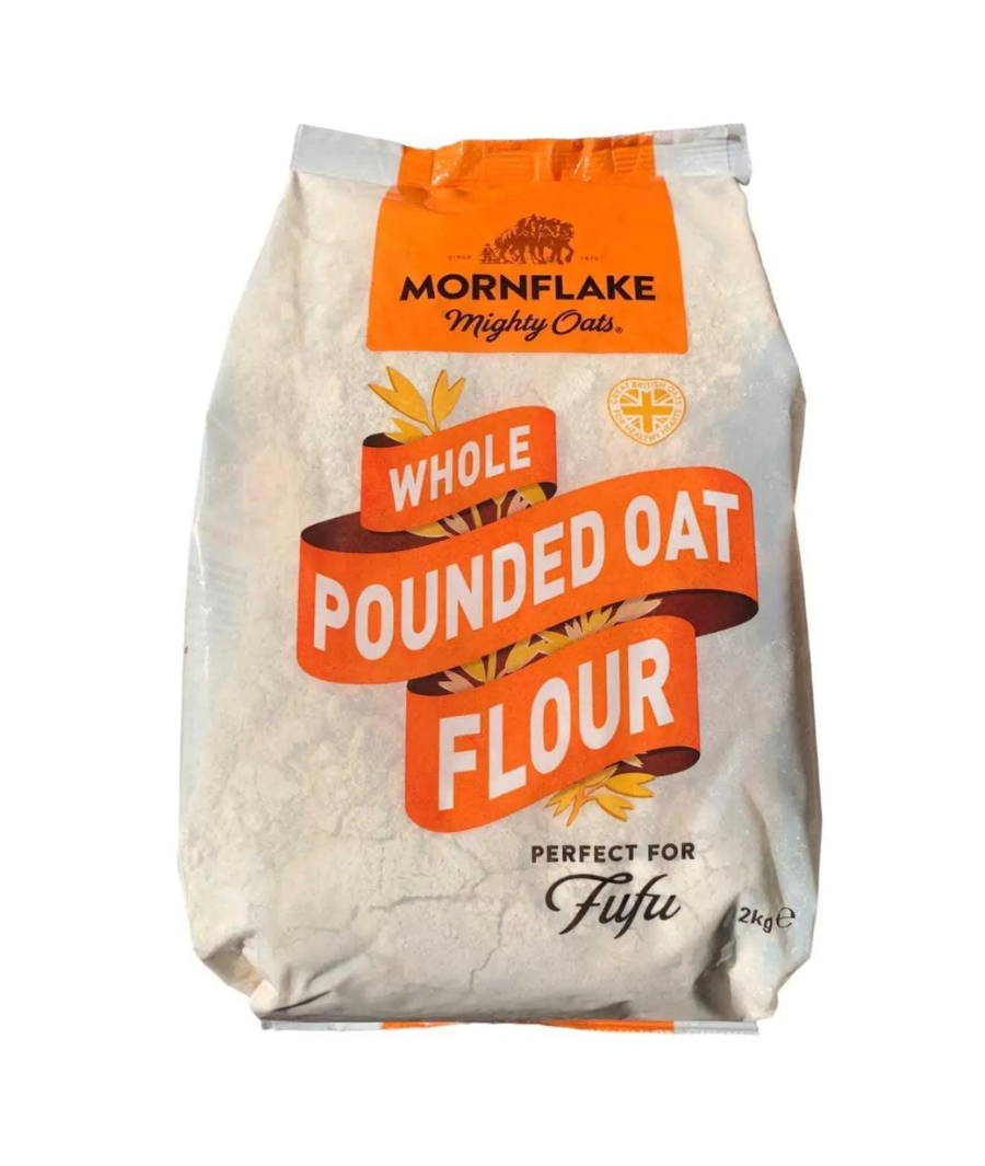 Mornflakes Whole Pounded Oat - Perfect for fufu free delivery