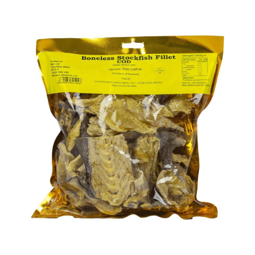 Naija Stockfish fillet 350g (Free Shipping)
