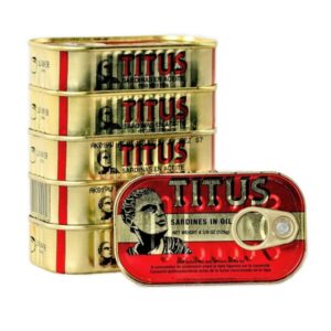 Titus Sardine (Pack of 6) with free shipping